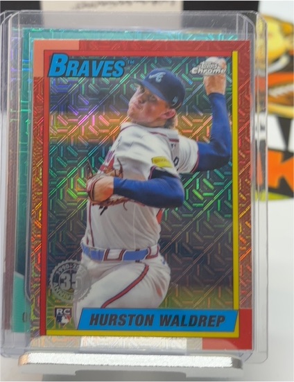 2025 Topps Series 1 #T90C-3 Hurston Waldrep — front