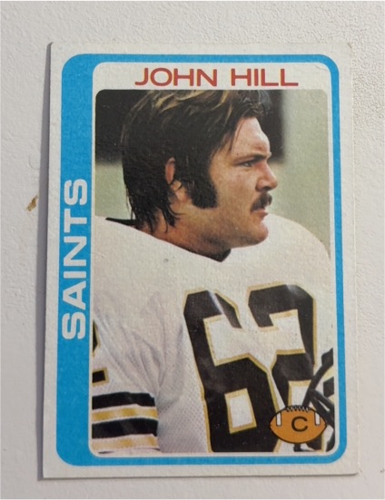 1978 Topps #296 John Hill — front