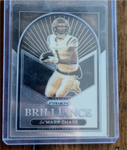 2022 Panini Prizm Brilliance #B-9 Ja'Marr Chase — front