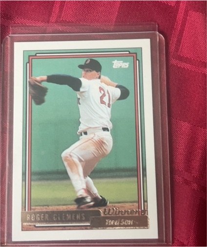 1992 Topps Gold Winner #150 Roger Clemens — front