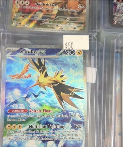 2023 Pokemon Scarlet & Violet 151 #202 Zapdos ex — front