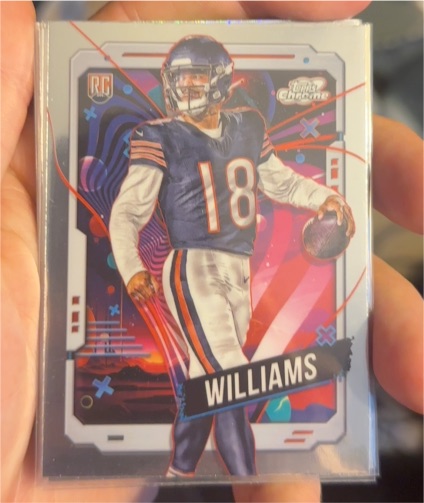 2024 Topps Cosmic Chrome #118 Caleb Williams — front