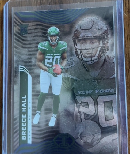 2022 Panini Illusions #75 Breece Hall — front