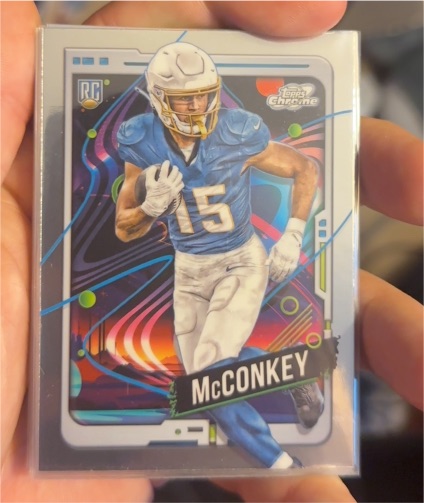 2024 Topps Chrome Cosmic #152 Ladd McConkey — front
