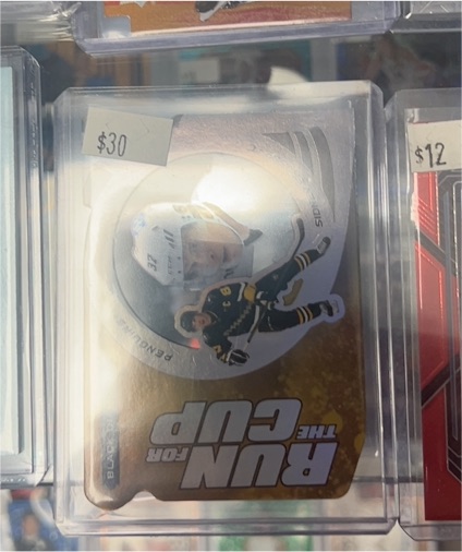 2022 Upper Deck Black Diamond Run for the Cup #RUN-SC Sidney Crosby — front
