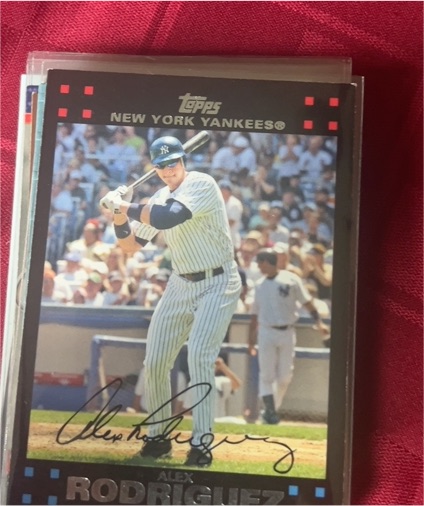 2007 Topps #510 Alex Rodriguez — front