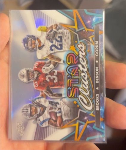 2024 Topps Chrome Cosmic Star Clusters #7 Brooks Benson Corum — front