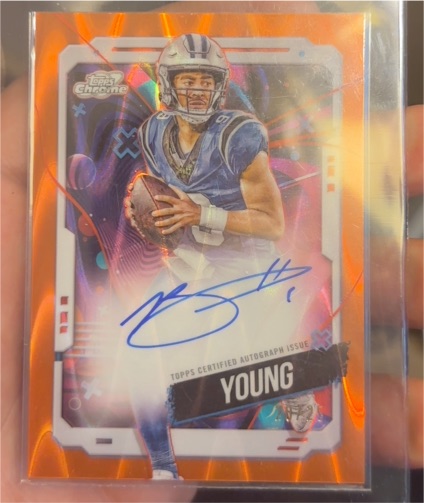 2024 Topps Chrome Cosmic #24 Bryce Young — front