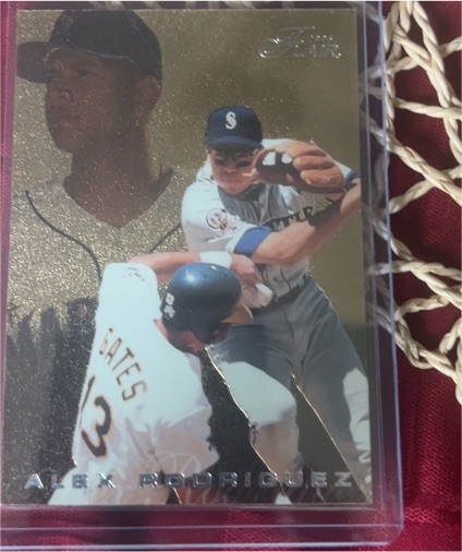 1996 Flair #164 Alex Rodriguez — front