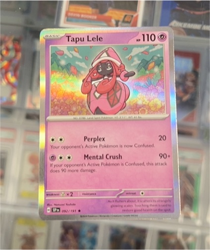 2024 Pokémon Surging Sparks #092 Tapu Lele — front