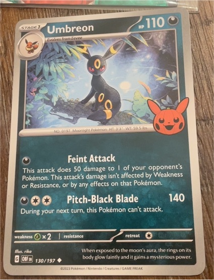 2024 Pokémon TCG #130 Umbreon — front