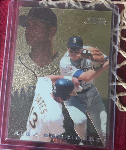 1996 Flair #164 Alex Rodriguez — front