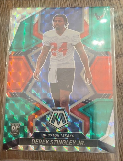 2022 Panini Mosaic #343 Derek Stingley Jr. — front