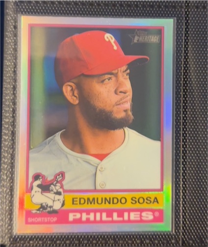 2025 Topps Heritage #250 Edmundo Sosa — front