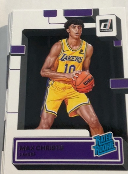 2022-23 Panini Donruss #234 Max Christie — front