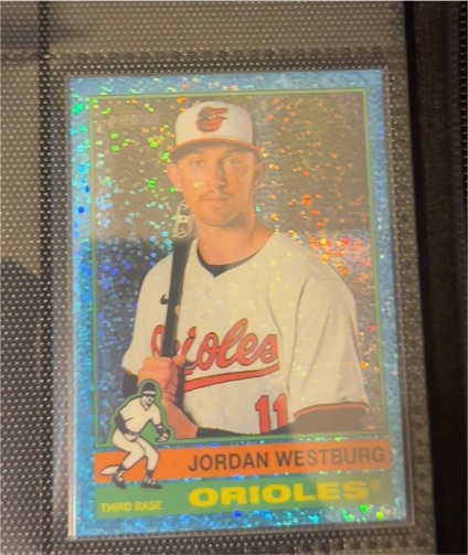 2025 Topps Heritage #438 Jordan Westburg — front