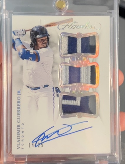 2019 Panini Flawless #TPA-VGJ Vladimir Guerrero Jr. — front