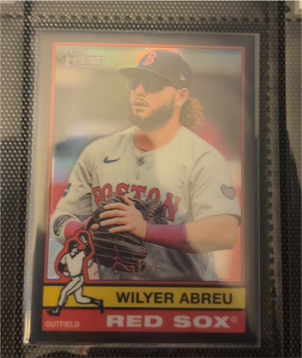 2025 Topps Heritage #89 Wilyer Abreu — front