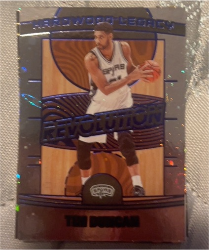 2024-25 Panini Revolution Hardwood Legacy #14 Tim Duncan — front