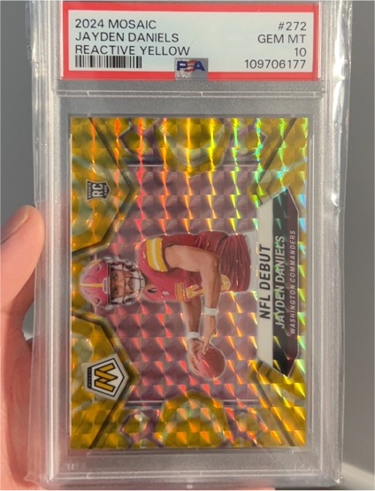 2024 Panini Mosaic #272 Jayden Daniels — front