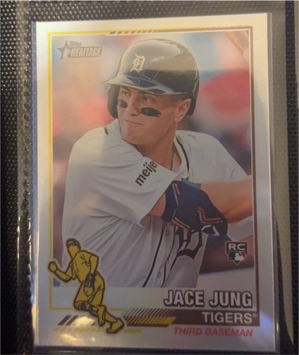 2025 Topps Heritage 1976 Redefined #76R-19 Jace Jung — front