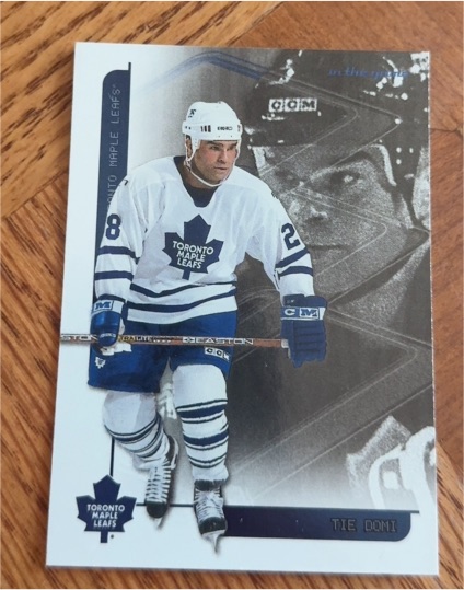 2003-04 In The Game Toronto Star Foil #F-15 Tie Domi — front