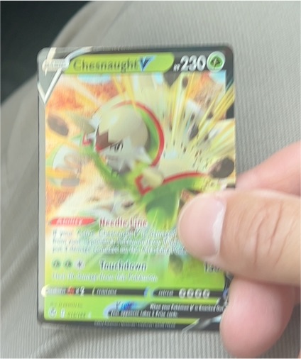 2022 Pokémon TCG Silver Tempest #015 Chesnaught V — front