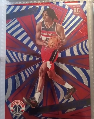 2024-25 Panini Revolution #121 Bub Carrington RC Washington Wizards — front