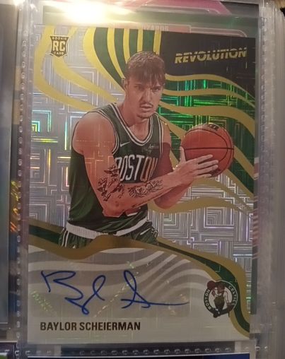 2024-25 Panini Revolution Rookie Autograph Baylor Scheierman — front