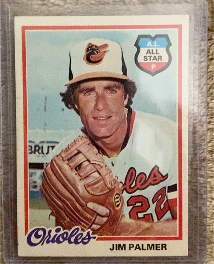 1978 Topps #160 Jim Palmer — front