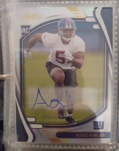 2021 Panini Absolute #159 Azeez Ojulari — front