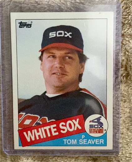 1985 Topps #670 Tom Seaver — front