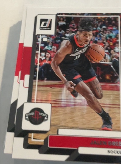 2022-23 Donruss #150 Jalen Green Houston Rockets — front
