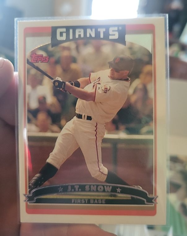 2006 Topps Giants #GS J.T. Snow — front