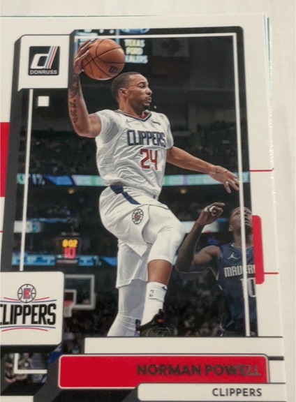 2022-23 Donruss #124 Norman Powell — front