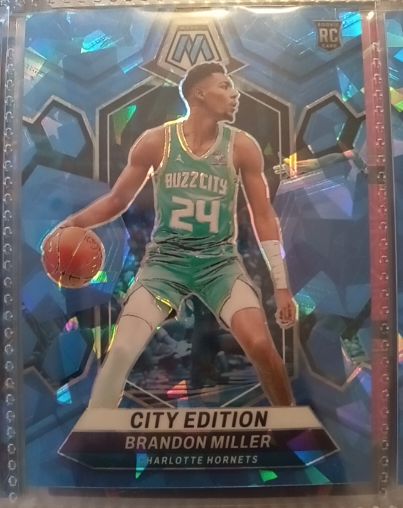 2023-24 Panini Mosaic City Edition #277 Brandon Miller — front