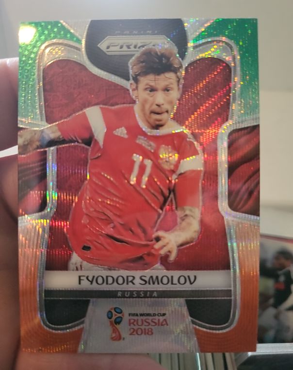2018 Panini Prizm World Cup Soccer Silver #170 Fyodor Smolov — front