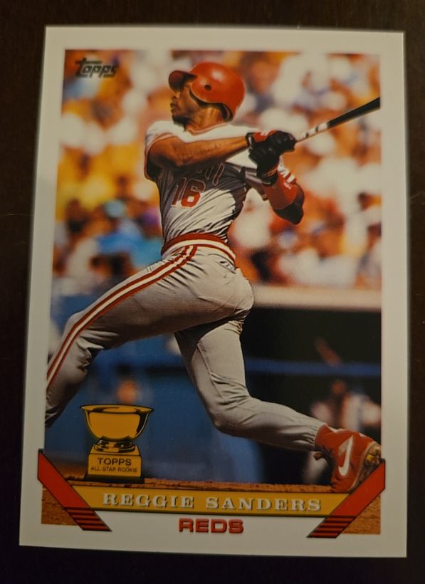 1993 Topps #83 Reggie Sanders — front