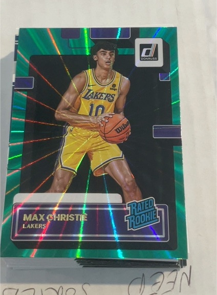2022-23 Panini Donruss #234 Max Christie — front