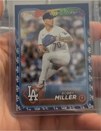 2024 Topps Series 1 Future Stars #115 Bobby Miller — front