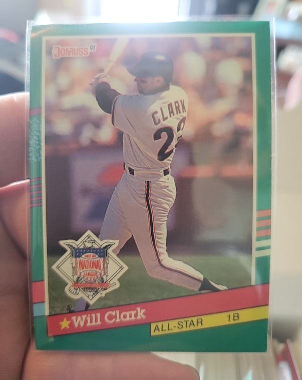 1991 Donruss #441 Will Clark — front