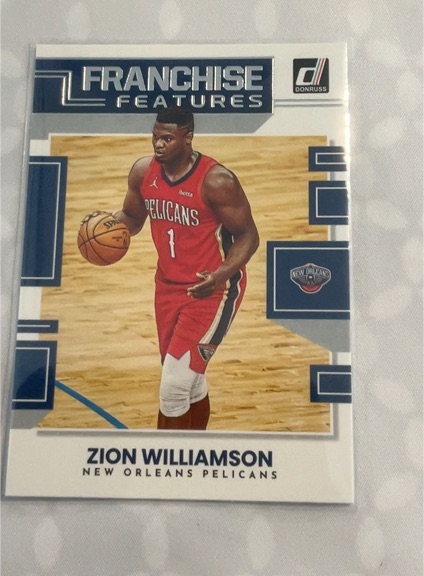 2022-23 Panini Donruss #29 Zion Williamson Franchise Features — front