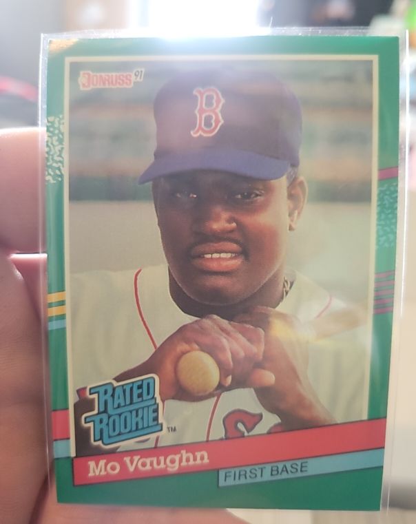1991 Donruss #430 Mo Vaughn — front