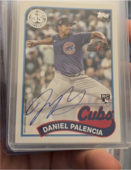 2024 Topps Series 1 1989 Topps #89BA-DP Daniel Palencia — front