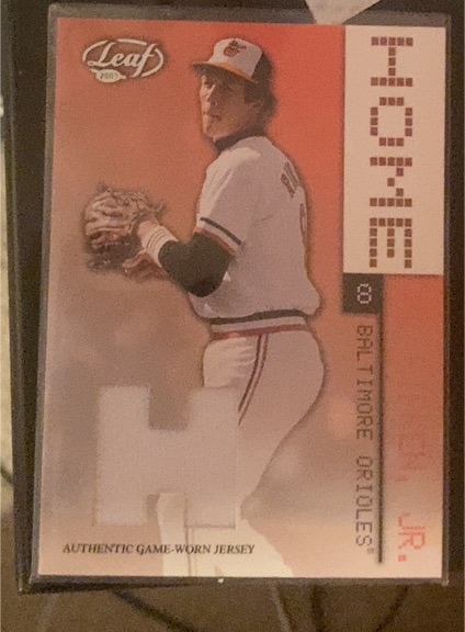 2003 Leaf #8 Cal Ripken Jr. Home — front