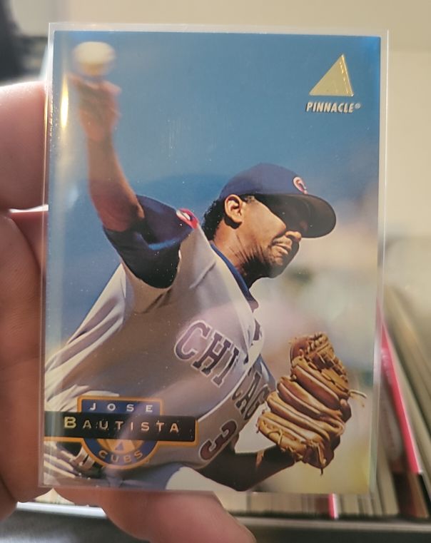 1994 Pinnacle #445 Jose Bautista — front