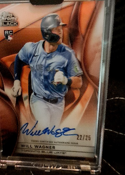 2025 Topps Chrome Black # Will Wagner — front