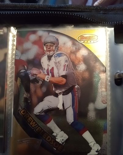 1997 Bowman's Best #80 Drew Bledsoe — front