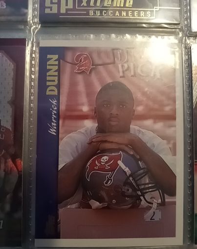 1997 Topps #415 Warrick Dunn — front