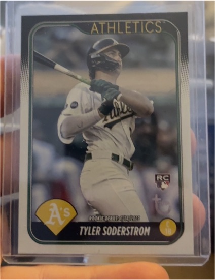 2024 Topps Update #US116 Tyler Soderstrom — front